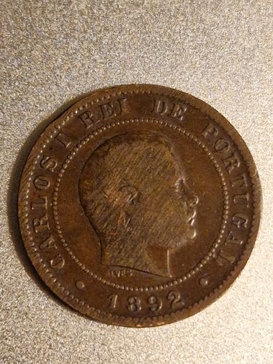 Portugal 1892 Coin