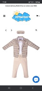 Christening. Party. Wedding Boys Putfit