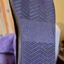 Pair Of Furry Lined, Purple Boots (used). Image 2