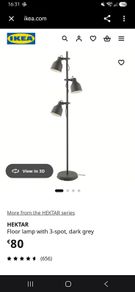 Ikea 3 spotlight floor lamp