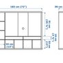 Ikea Lappland TV unit with storage Image 3