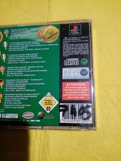 Davis Cup Complete Tennis PlayStation 1 Ps1 PlayStation 2 ps2 games Original