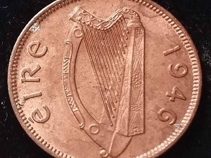 #876 - Ireland - 1946 - Farthing - KM.9