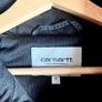 Carhartt WIP Prentis Pullover. Lined fleece pullover hoodie. Image 3