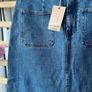 skirt Bnwt gallery denim midi skirt size 10 Bnwt Image 6