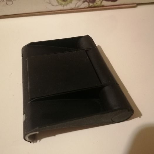 Adjustable black phone stand