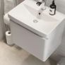Wall Hung Vanity units 500mm width 1 Drawer Image 2