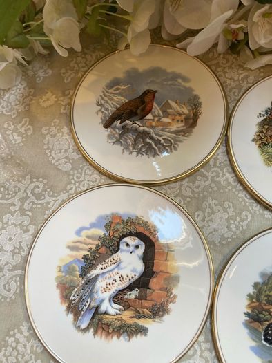 Vintage Coalport  pot pads