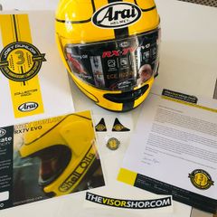 Arai RX-7V EVO Joey Dunlop 25th Anniversary limited edition helmet