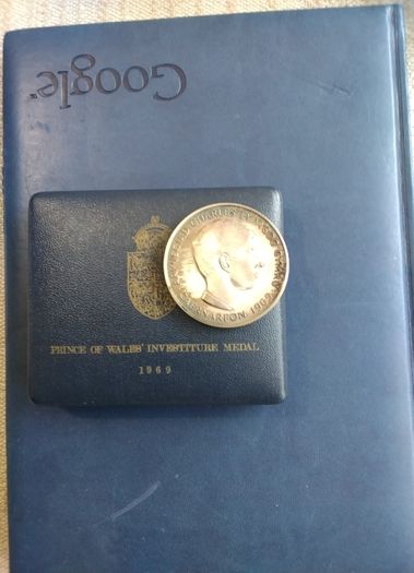 Prince Charles  Silver Medal