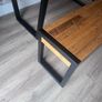 wooden table and bench Image 3