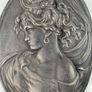 Art nouveau cast iron plaque Image 5