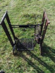 singer sewing machine base