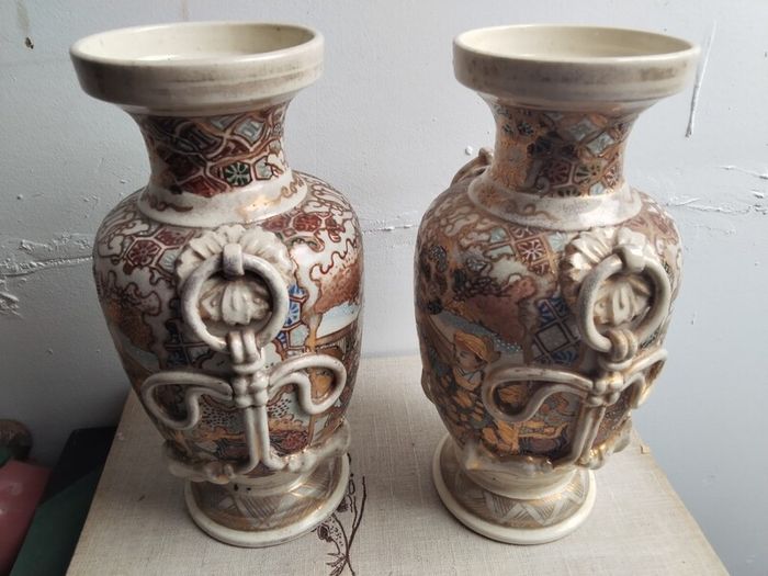 vintage Japanese vases