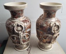 vintage Japanese vases