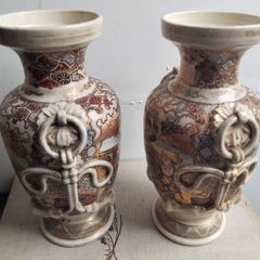 vintage Japanese vases
