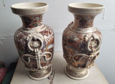 vintage Japanese vases