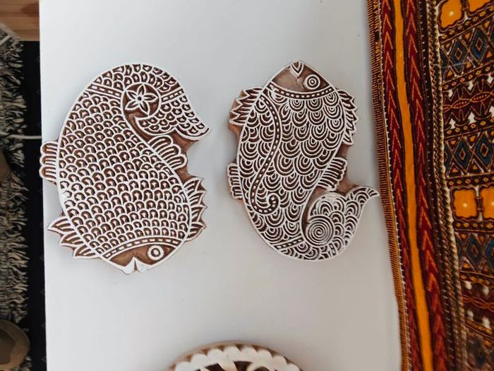 wooden block printing