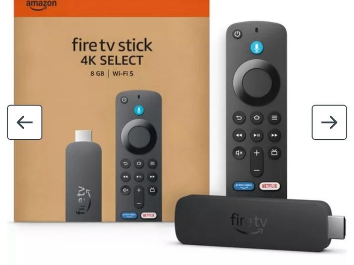 AMAZON Fire TV Stick 4K Select (2025) with Alexa Voice Remote