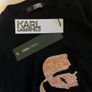 Karl Lagerfeld classic organic cotton T-shirt with bag Image 4