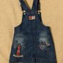 Blue Denim Dungaree Dress Image 5