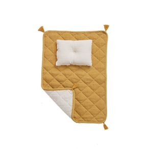 Olli Ella  Dinkum Doll Strolley Bedding Set in Mustard