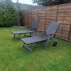 ratan sun loungers
