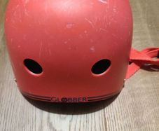 Globber GO-UP Lights Helmet Red XS/S 48-53cm