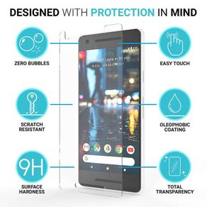 google pixel 2 tempered glass screen protector