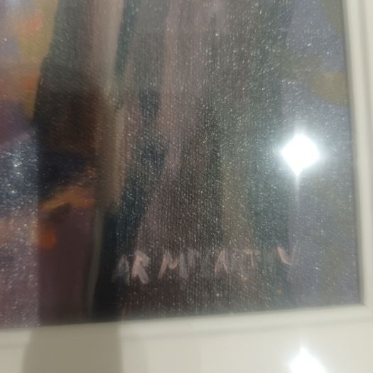 Original painting by Irish Artist Tony McCarthy-Dublin Scene.