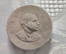 Silver Padraig pearse coin