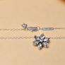 Pandora Sparkling Herbarium Cluster Necklace and Matching Earrings Set Image 3