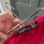 BOOHOO red boob tube size 10 Image 3