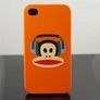 Silicone iPhone 4S 4G Case Cover Monkey Frank Silicon Image 3