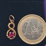 Vintage 9ct  gold ruby pendant Image 2