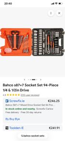 Brand New Socket set