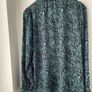 Print shirt blouse blue size 18 - New with tags Image 5