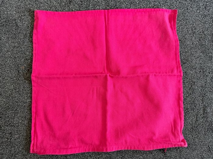 2x IKEA fuschia pink cushion covers