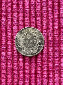 Vatican 1867 5 Lire Gold Coin Ultra Rare 3787 Mintage