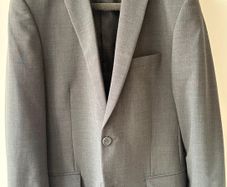 M&S Ultimate Slim Fit Charcoal Suit 38R Jacket 32R Trousers Excellent Condition