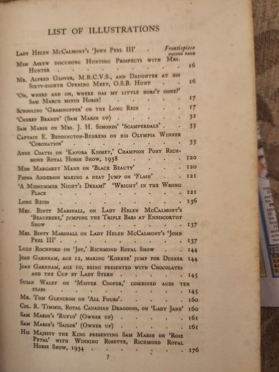The Horseman's Year Book. Edited By Lt.col.w.e.lyon. 1950 First Edition Hardback In Good Condition. Plus Hunting,showing, And Chasing. By Sam Marsh. See Photos For Same.