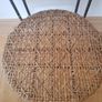 Stunning Design Show Piece Wrought Iron and Rattan Chair Image 7