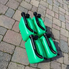 New petrol cans x 4