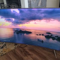 Samsung 55" Qled 4k Uhd Smart Tv Ue55ks7500 Curved Screen
