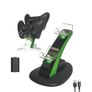 Xbox Series X / S Twin Charging Dock Charge Station Rechargeable Battery Packs Black Image 5