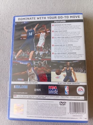 NBA Live 08 for PlayStation 2 - factory sealed