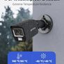 8 Channel Outdoor Security CCTV Camera System, Smart Human & Vehicle Detection, 3K Lite DVR with 1TB Hard Drive and 4 x 1920TVL 2MP Home Security Cams, Dual-light with Color Night Vision Image 4
