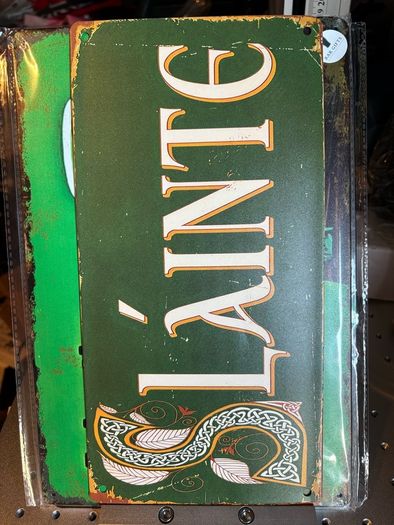 guinness metal wall signs