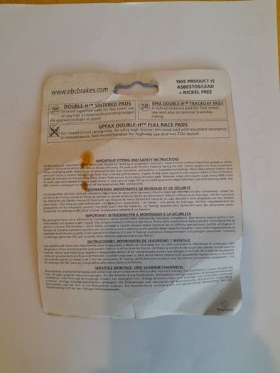 FA636HH Ebc Brake Pads