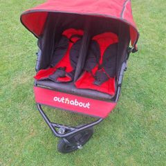 out and about double buggy